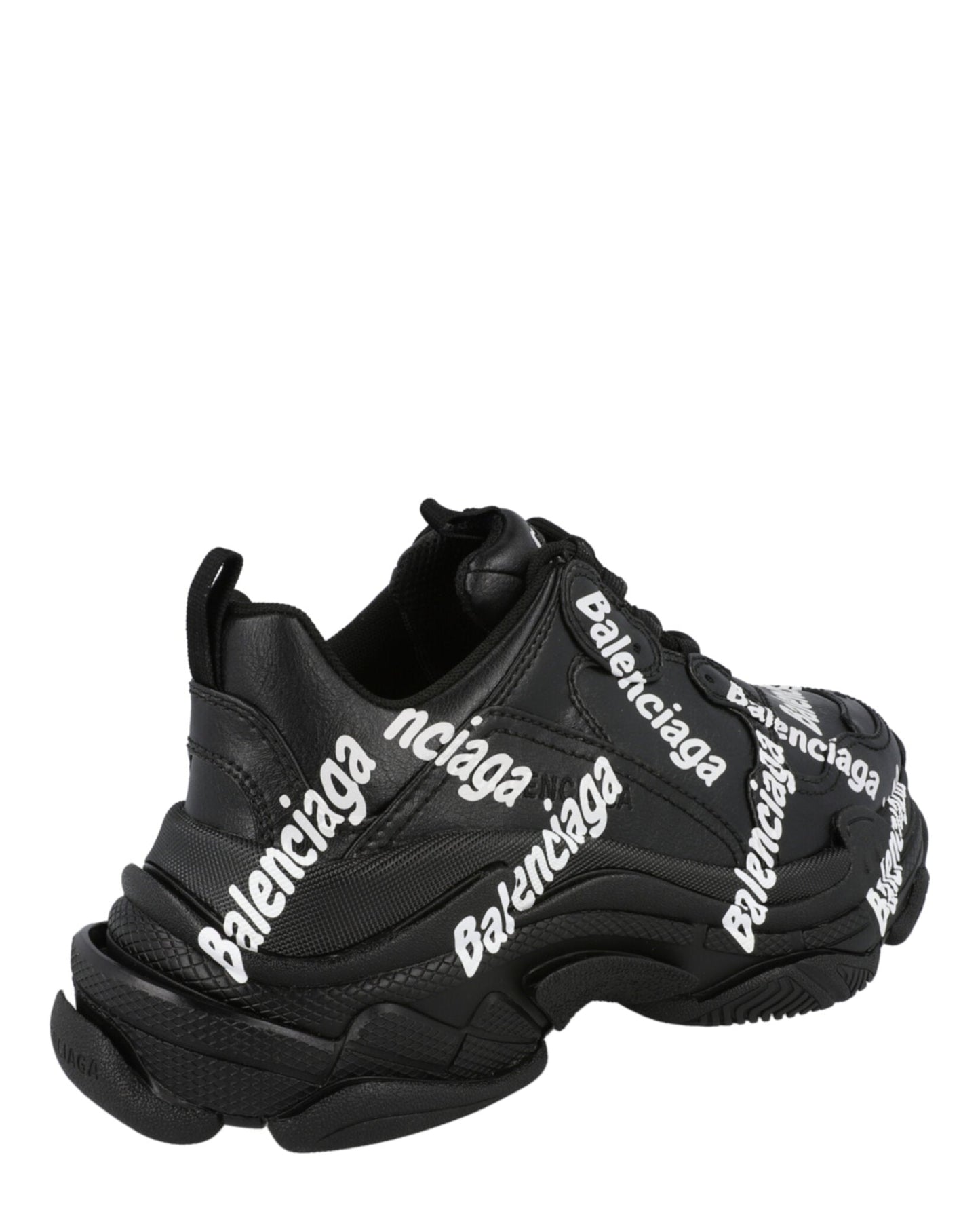 Balenciaga Triple S Logotype Sneakers Womens 524039W-2FAB-1090