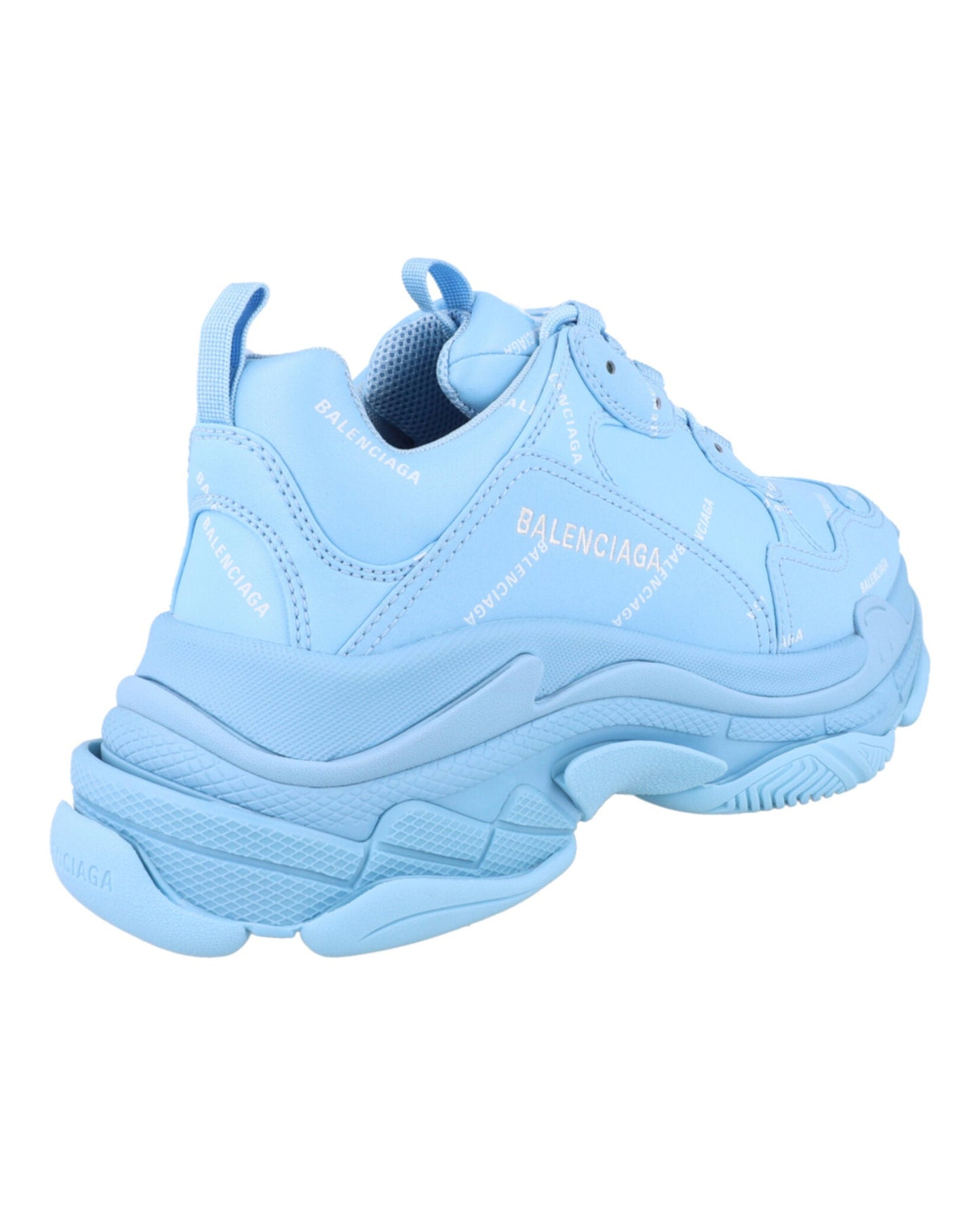 Balenciaga Triple S Allover Logo Sneaker Mens 536737-W2FA1-4090