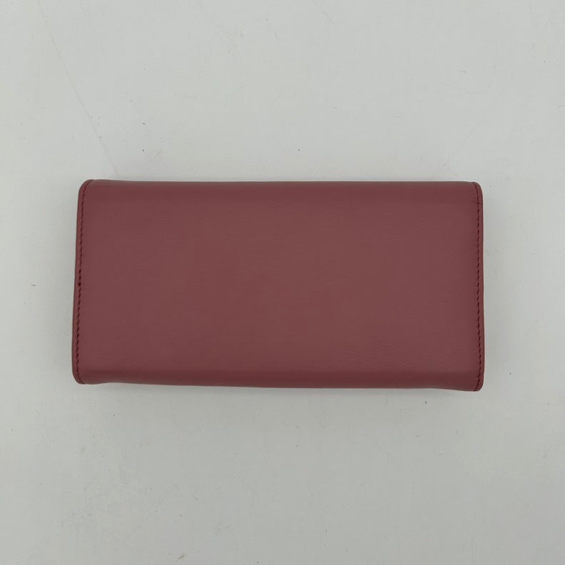 Balenciaga Pink Leather Clutch Wristlet