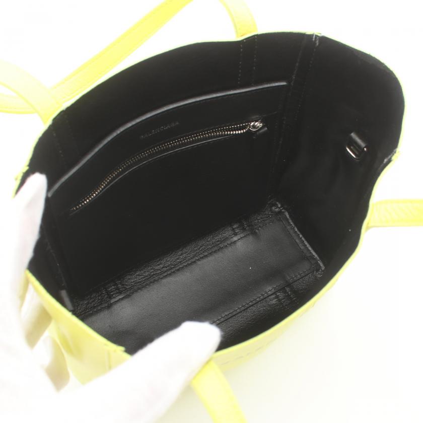 Balenciaga Everyday XXS Light Yellow Leather 2Way Tote Bag
