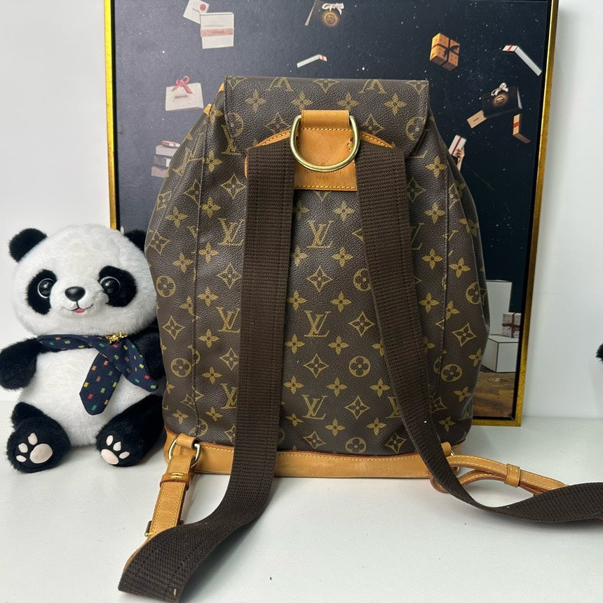 Louis Vuitton Monogram Canvas Brown Backpack - Pre-loved LV Backpack (12486973)
