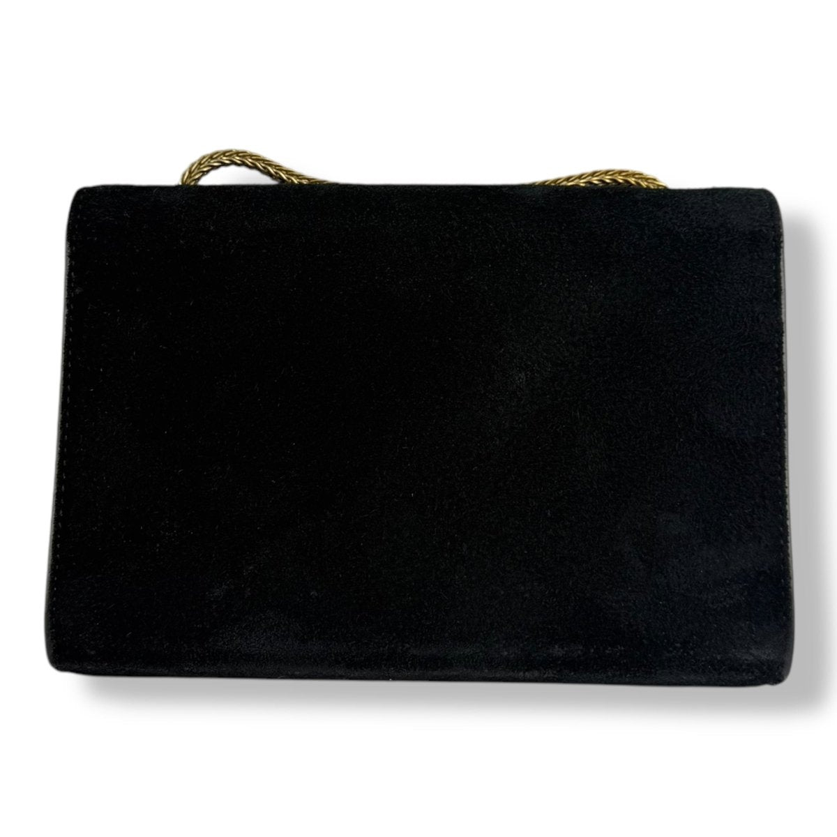 Saint Laurent YSL Black Suede Kate Tassel Mini Handbag