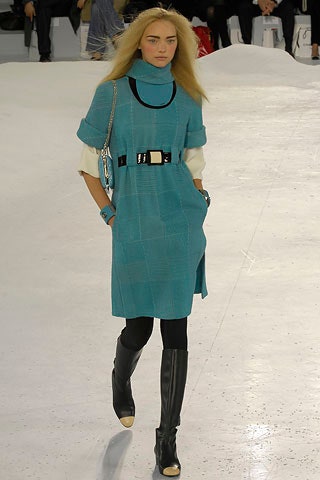 Chanel Tweed Dress - Women's 42