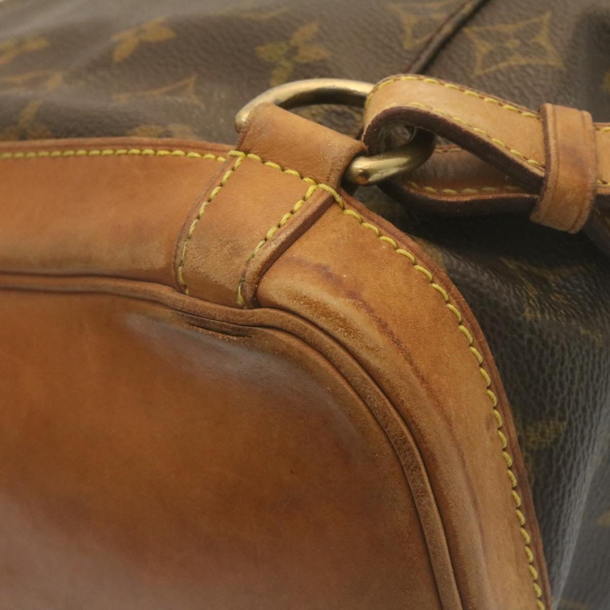 LOUIS VUITTON Monogram Montsouris MM Backpack M51136 LV Auth tp181
