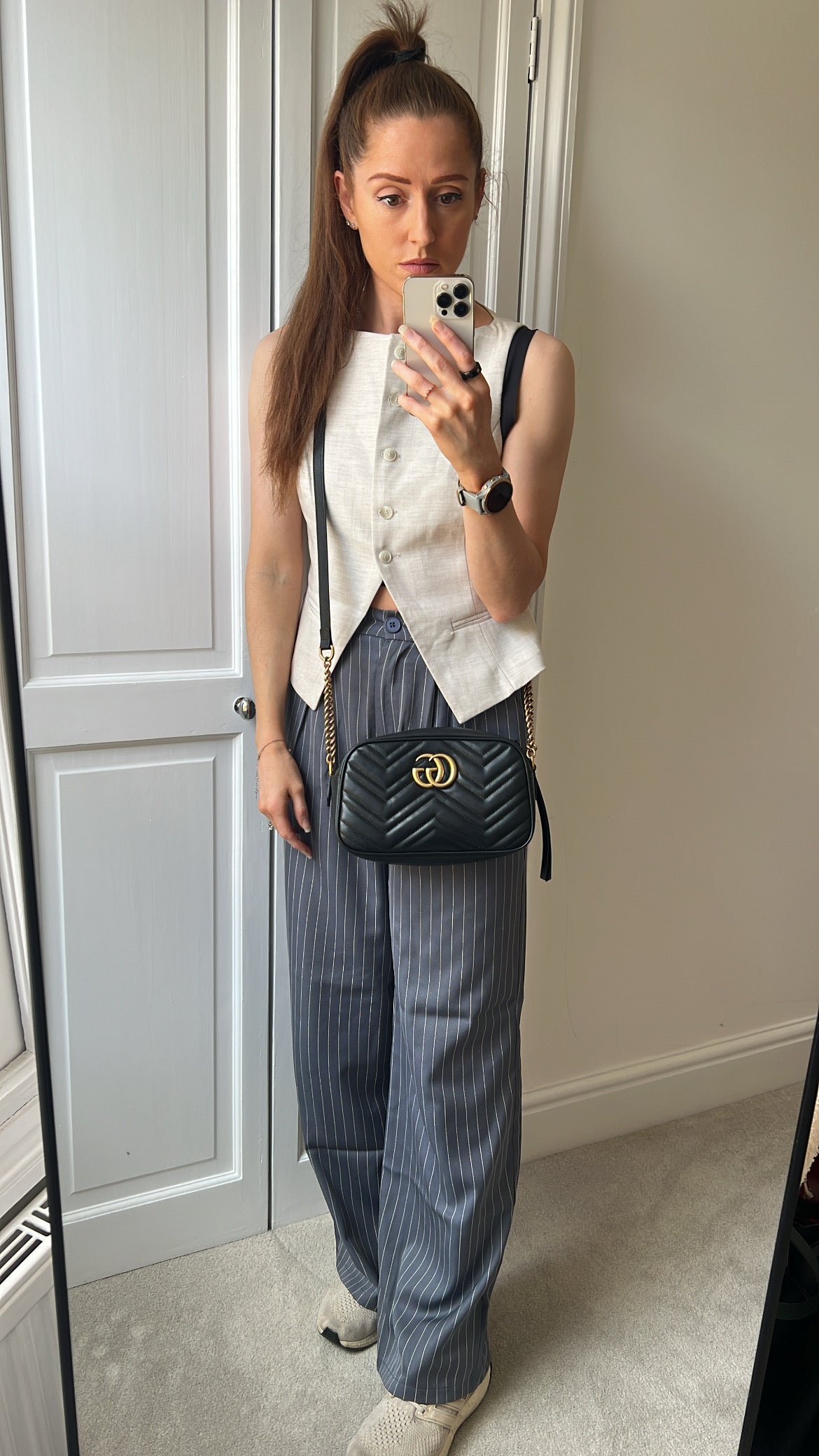 Gucci GG Black Marmont Small Shoulder Bag (RRP £1440)