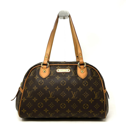 Louis Vuitton Montorgueil PM Brown LV Monogram Canvas Handbag