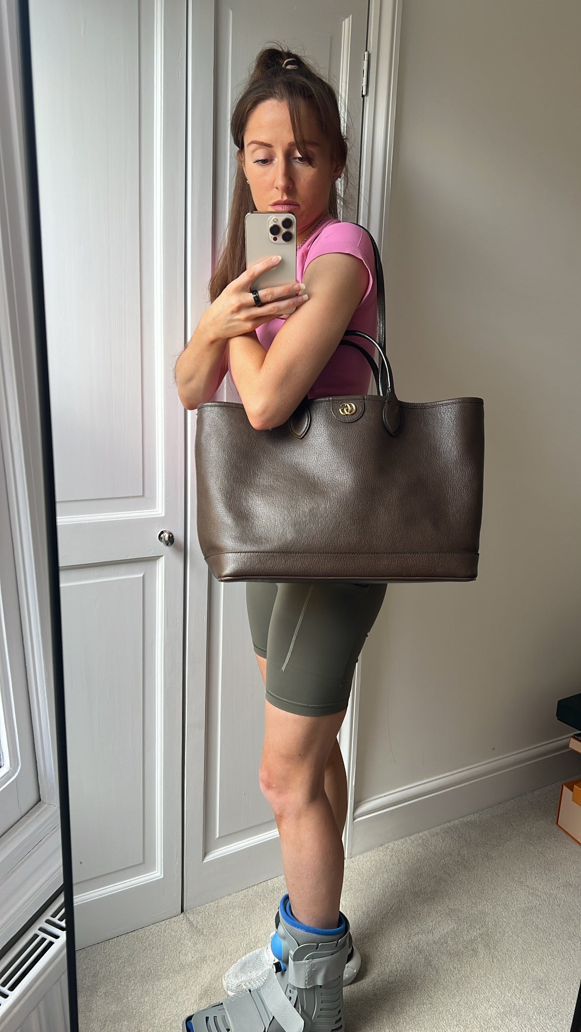Gucci Brown Ophidia GG Medium Tote (RRP £1440)