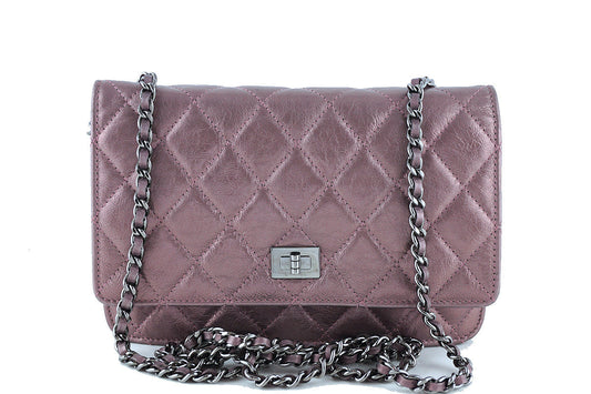 Chanel Metallic Rose Classic Reissue WOC Wallet on Chain Bag