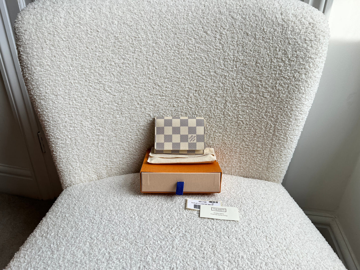 Louis Vuitton Carte de Visite Damier Azur (RRP £230)