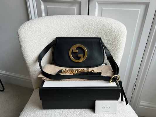 Gucci Black Blondie Shoulder Bag (RRP £2340)