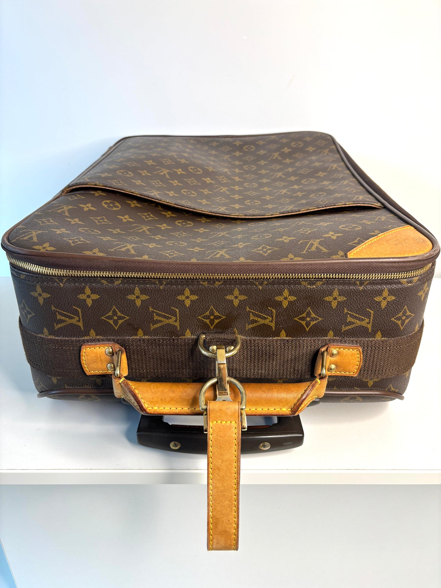 Louis Vuitton Pegase 55 Monogram Suitcase Travel Bag - Preloved