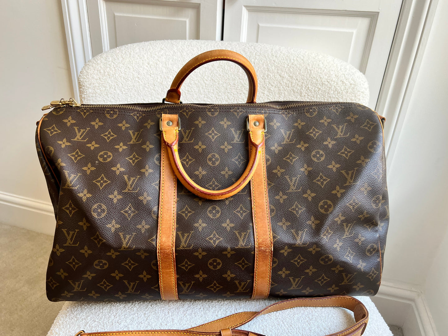 Louis Vuitton Keepall Bandouliere 50 Monogram