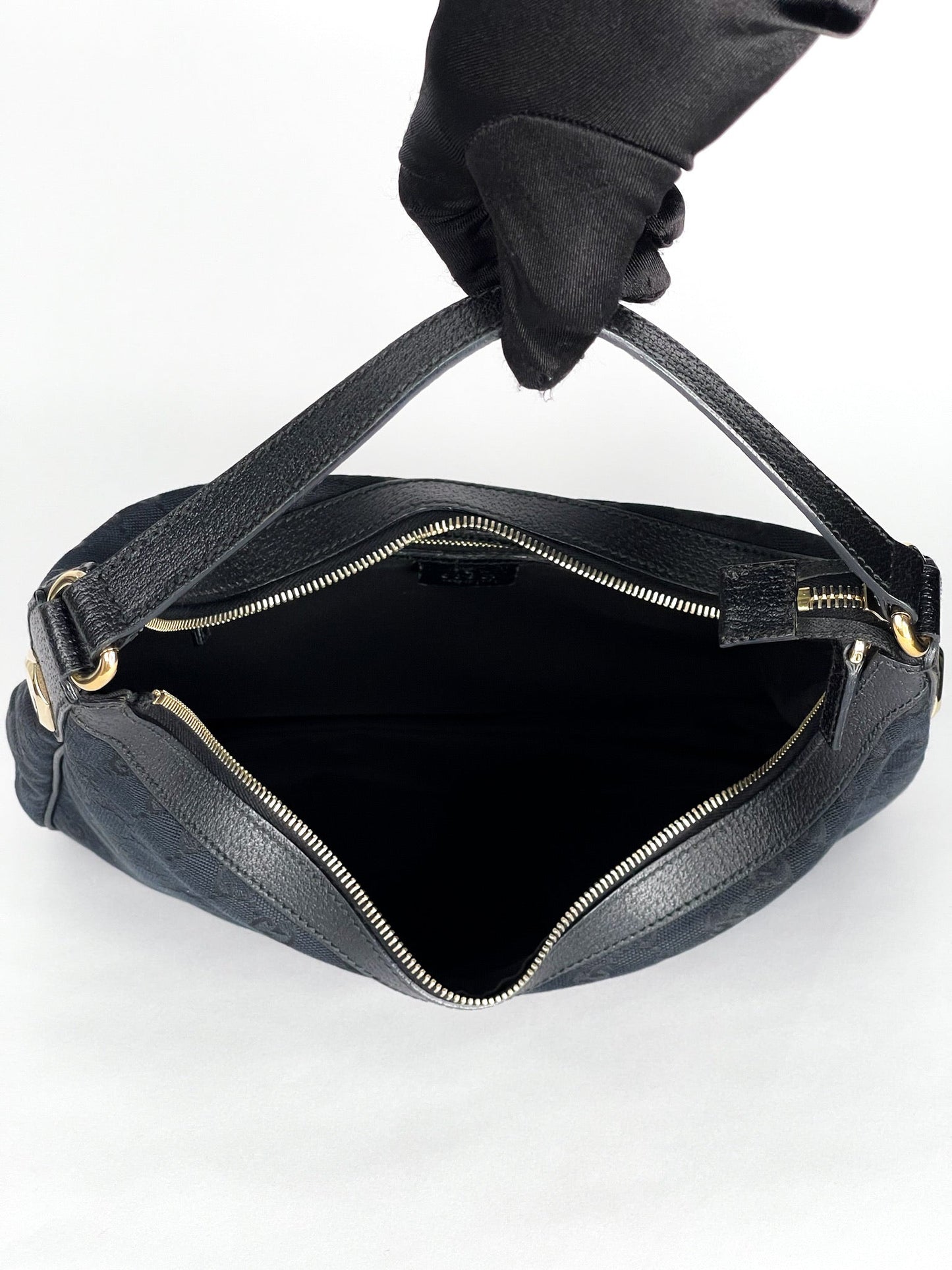 Gucci GG Monogram Canvas Hobo Bag