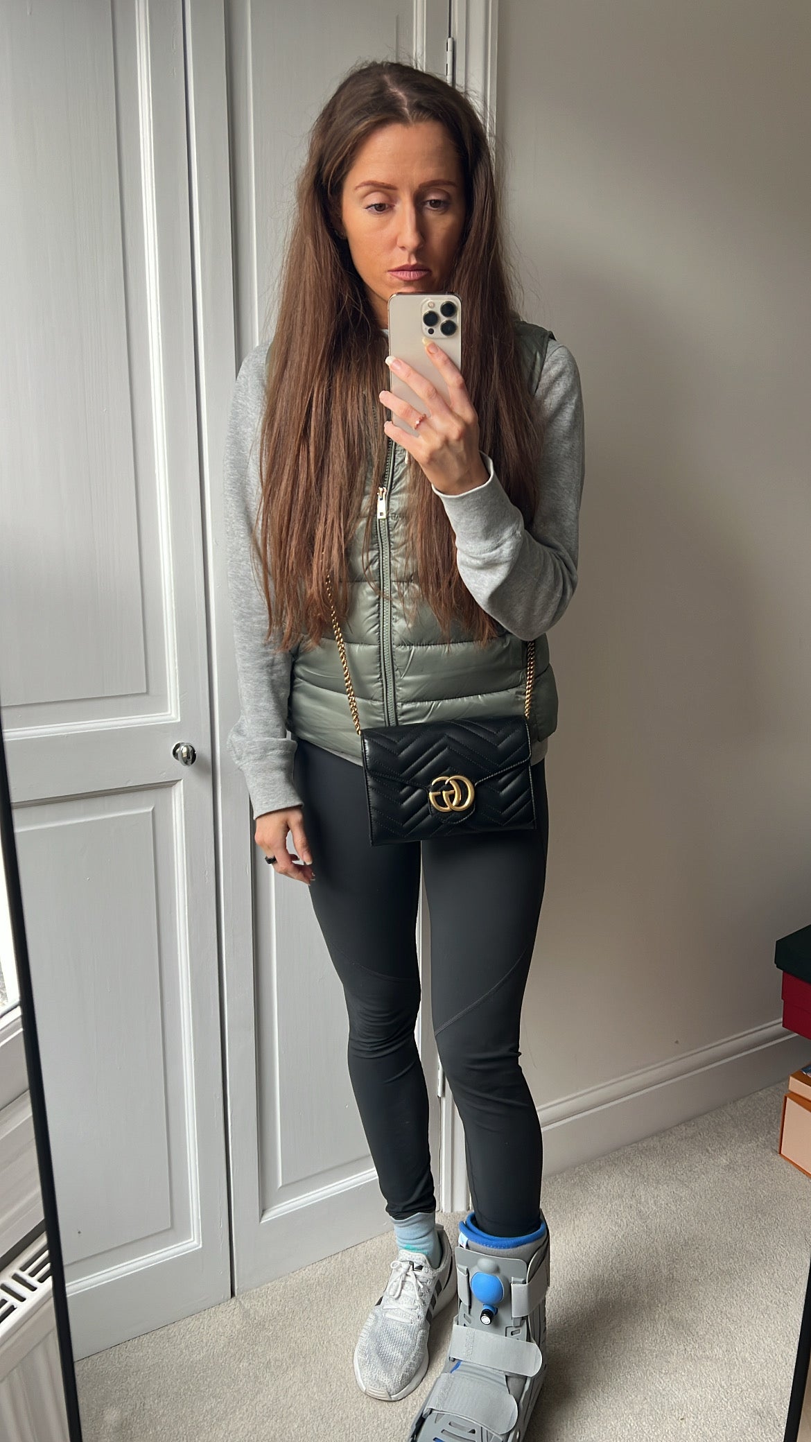 Gucci Black GG Marmont Matelasse Mini Bag (RRP £1320)