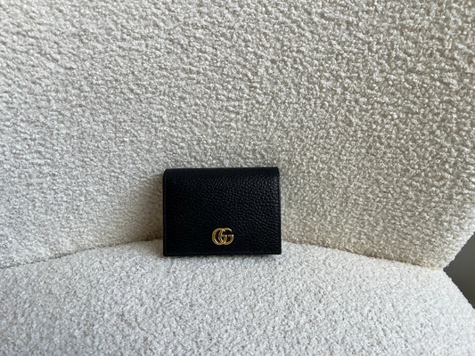 Gucci Black Marmont Card Case Wallet (RRP £335)