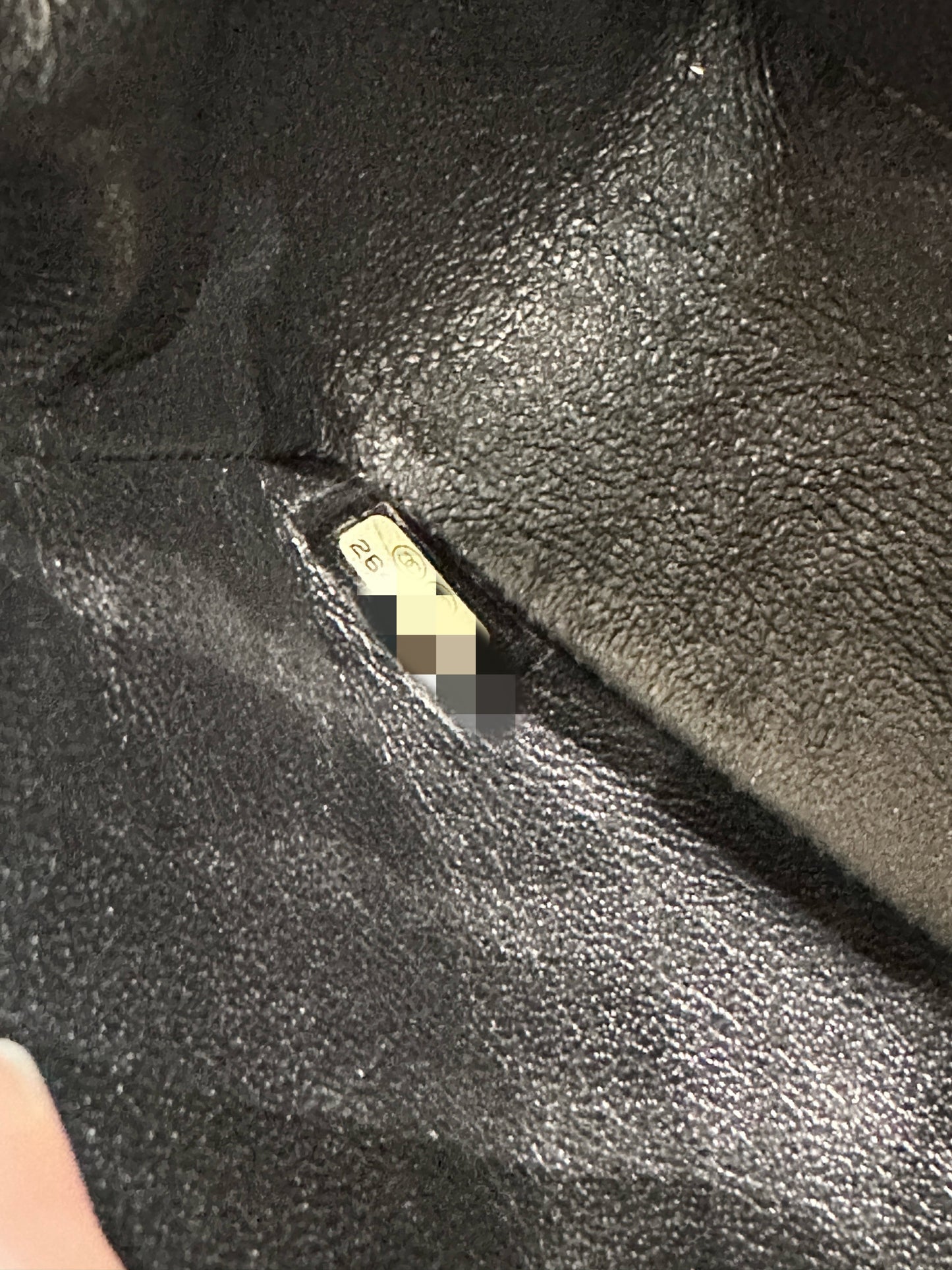 Chanel Mini Flap Bag Chevron Caviar Black GHW