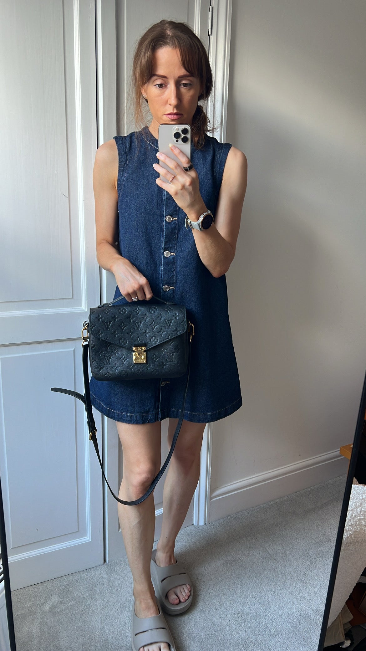 Louis Vuitton Pochette Metis Black Empreinte (RRP £2,200)