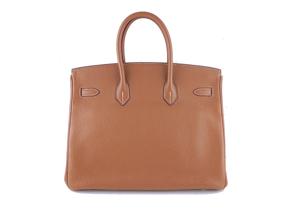Hermes Gold Togo 35cm Birkin Bag