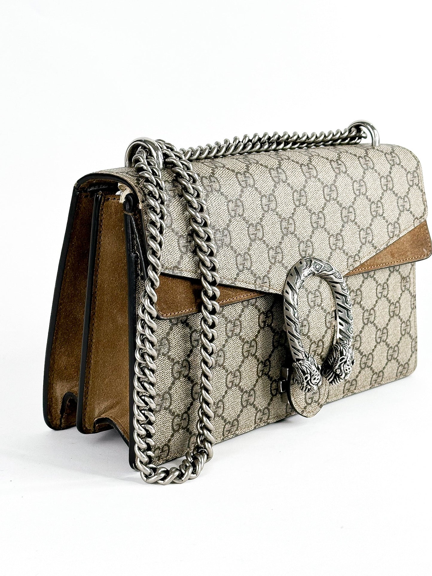 Gucci GG Supreme Small Dionysus Shoulder Bag