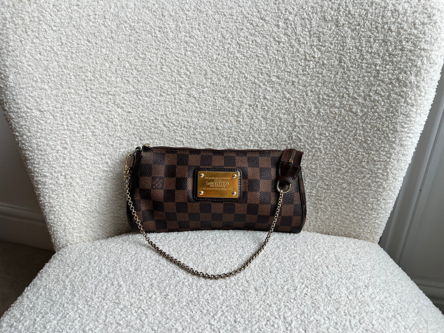 Louis Vuitton Eva Clutch Damier Ebene