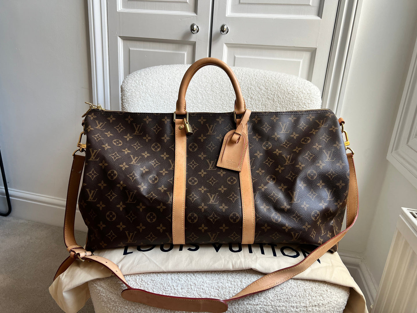 Louis Vuitton Keepall Bandouliere 55 Monogram (RRP £2,050)