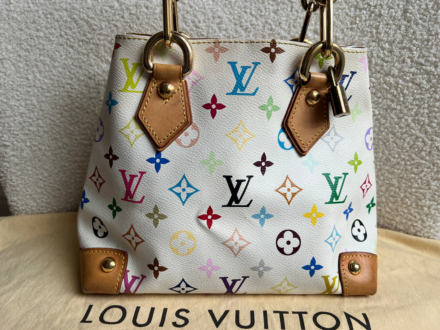Louis Vuitton White Multicolore Audra