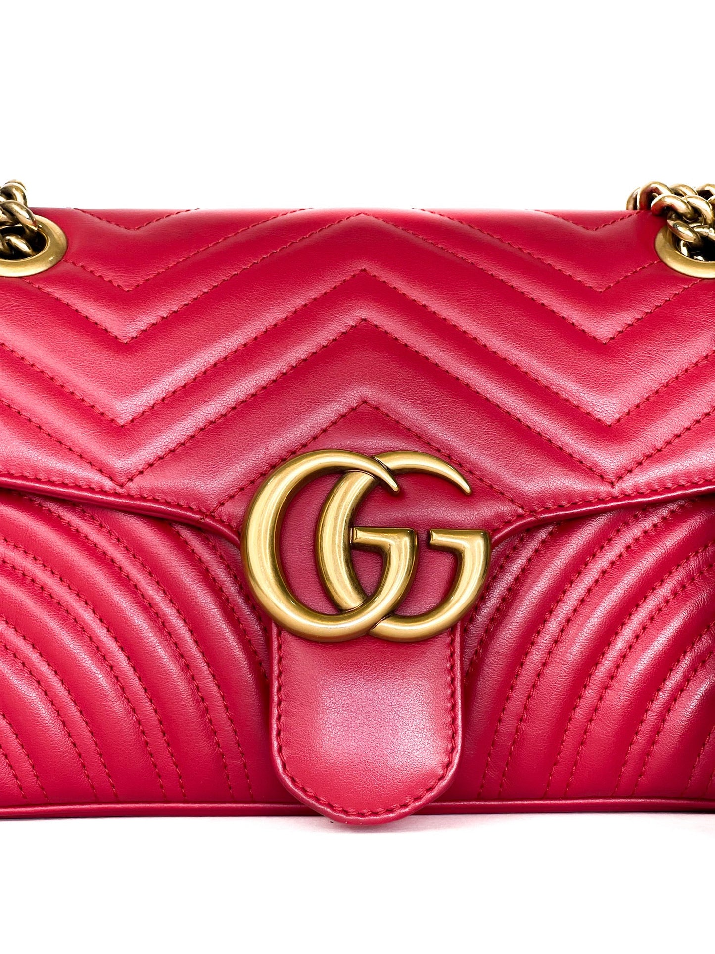 Gucci GG Marmont Small Matelasse Shoulder Bag