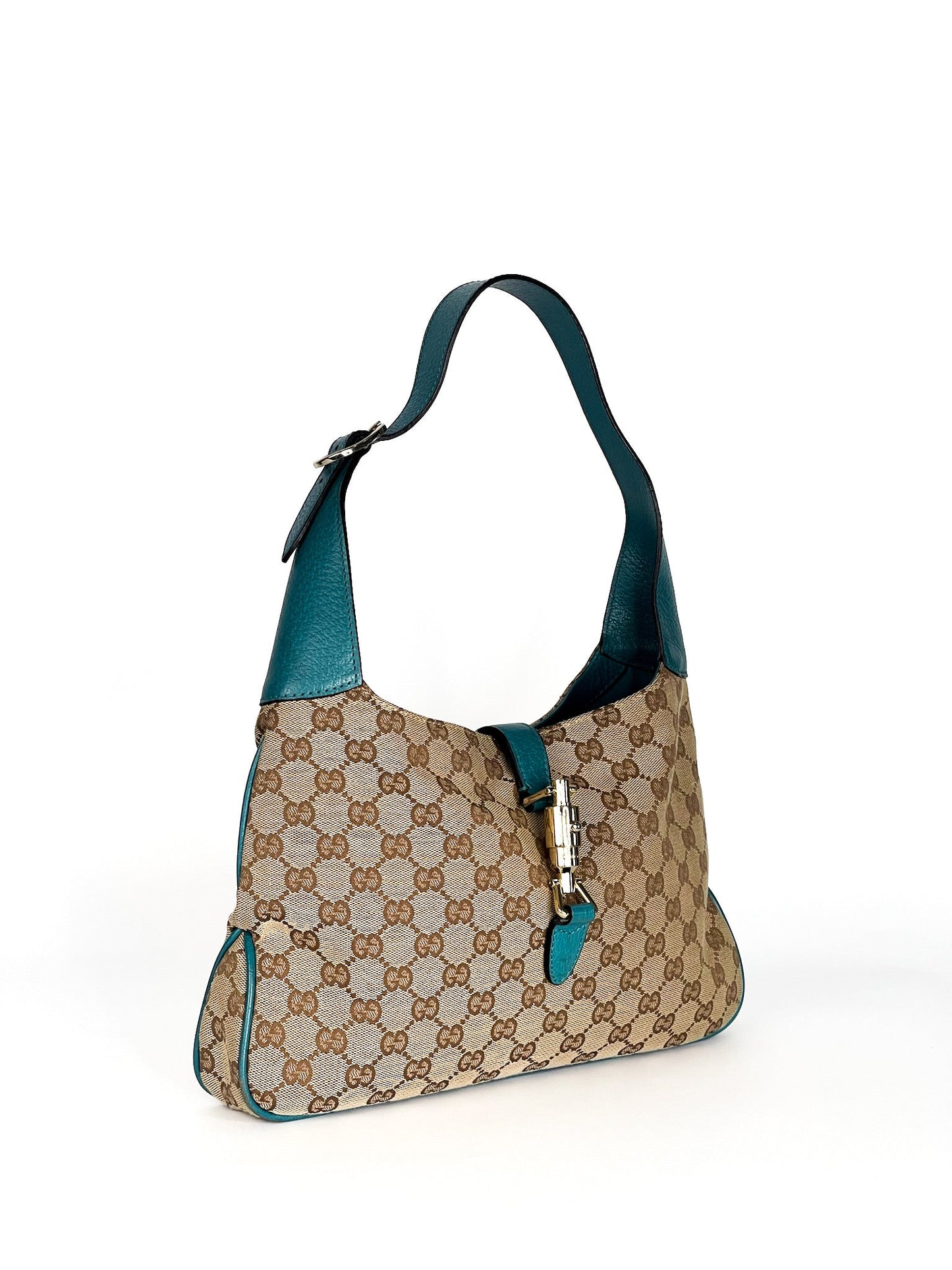 Gucci Vintage GG Canvas Jackie Small
