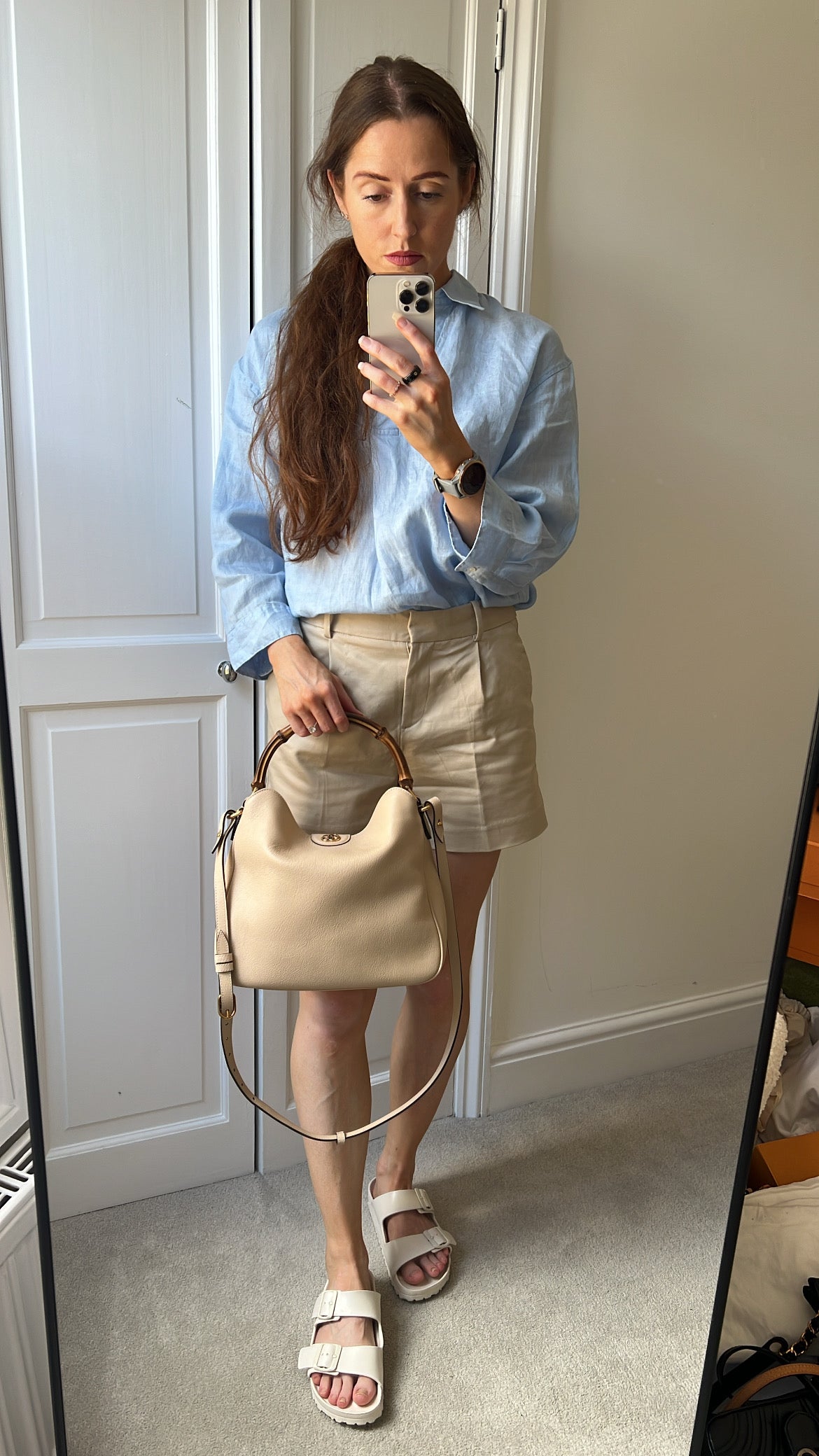 Gucci Cream Medium Diana Hobo (RRP £2110)