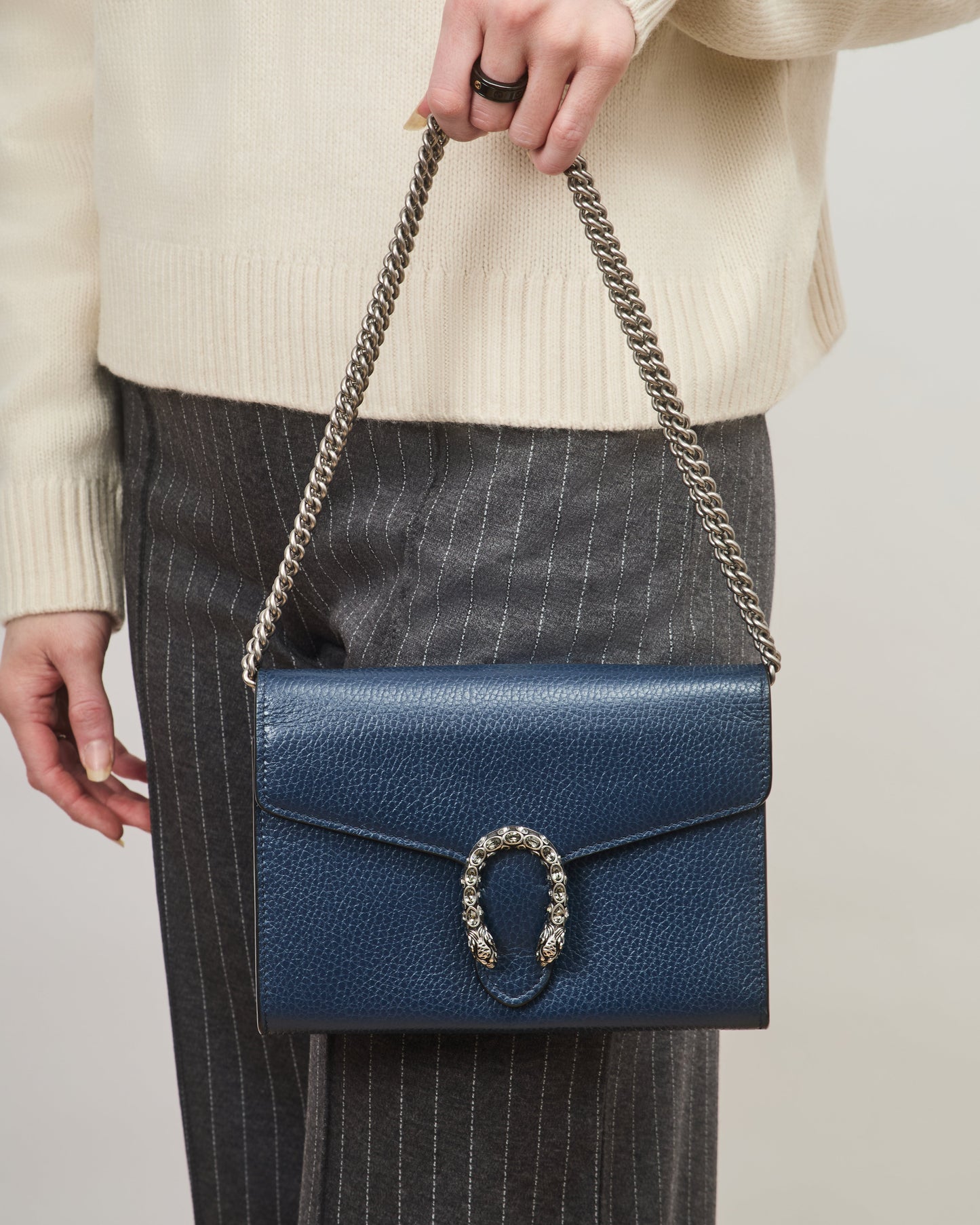 Gucci Dionysus Navy Mini Chain Bag (RRP £1340)