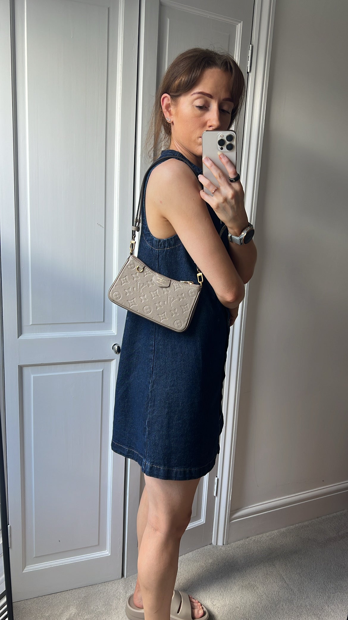 Louis Vuitton Easy Pouch Dune Empreinte (RRP £1320)