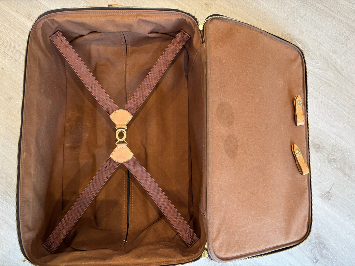 Louis Vuitton Pegase 55 Monogram Suitcase Travel Bag - Preloved