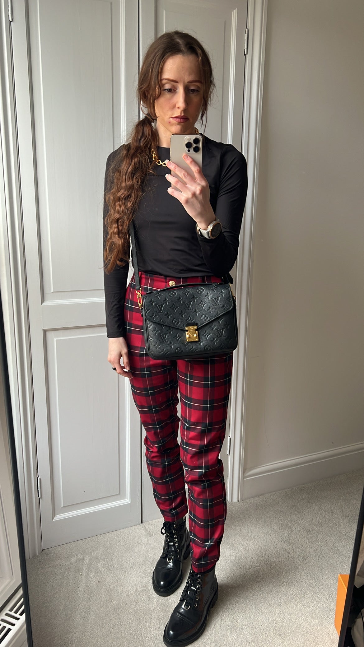 Louis Vuitton Pochette Metis Black Empreinte (RRP £2,200)