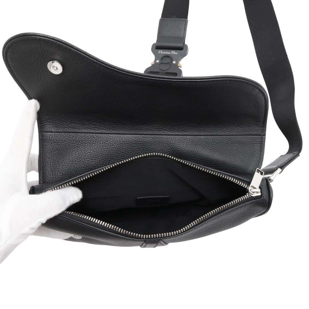 Dior Saddle bag Black1ADPO093YMJ Leather