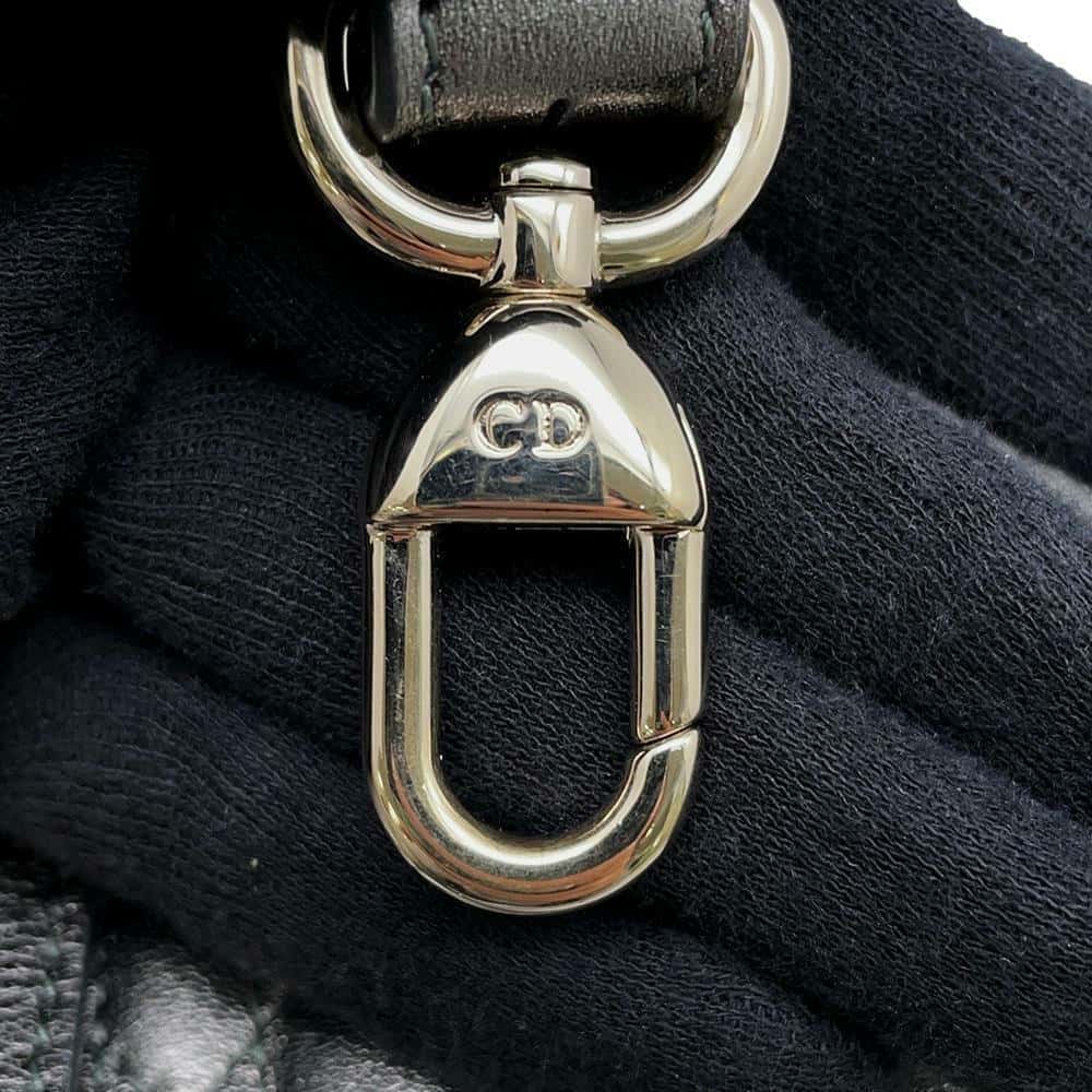 Dior Lady Dior MyABCDior GunMetalicM0538OWEC Leather Size Small