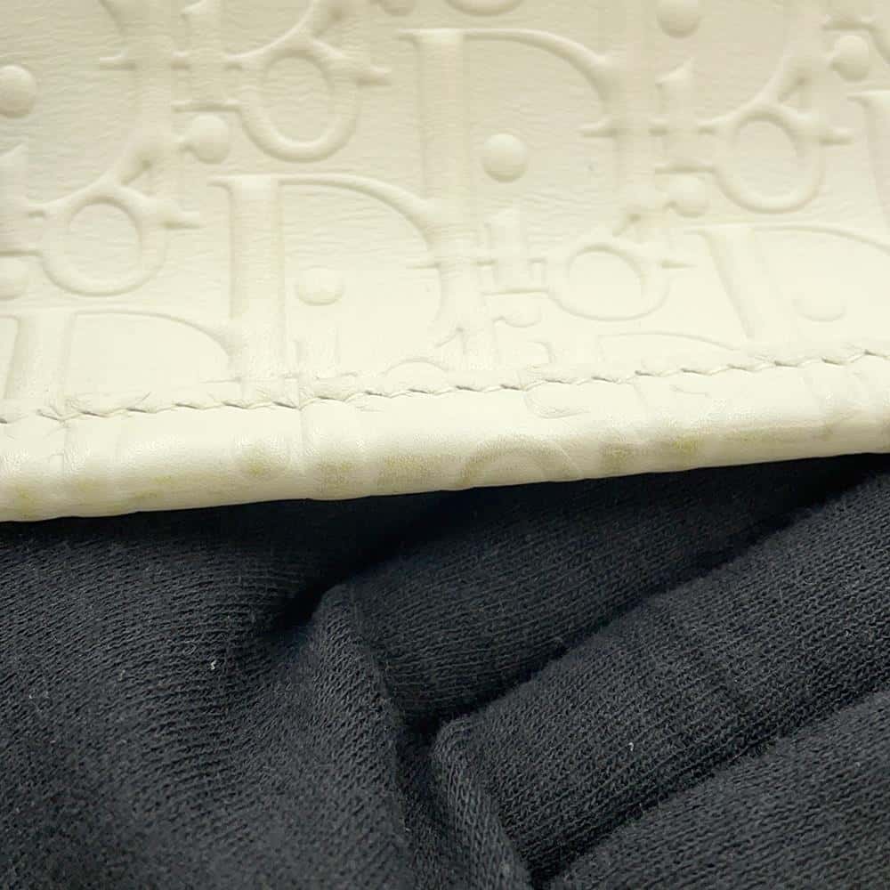 Dior Book tote White Leather Size Medium