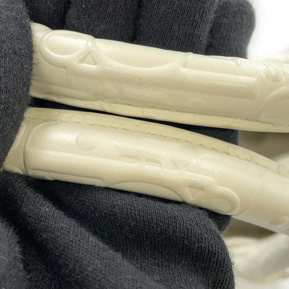 Dior Book tote White Leather Size Medium