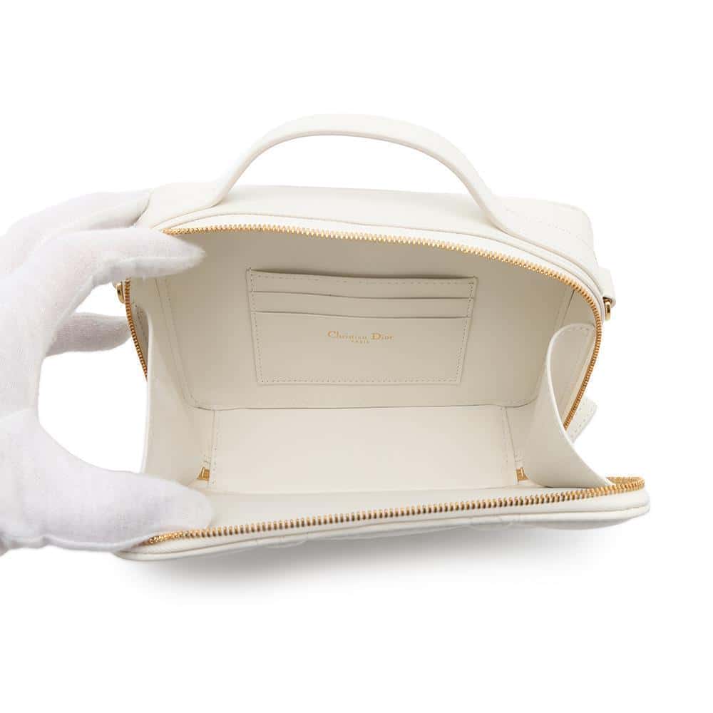 Dior Box Bag Caro WhiteS5140UNGX_M900 Calf Leather
