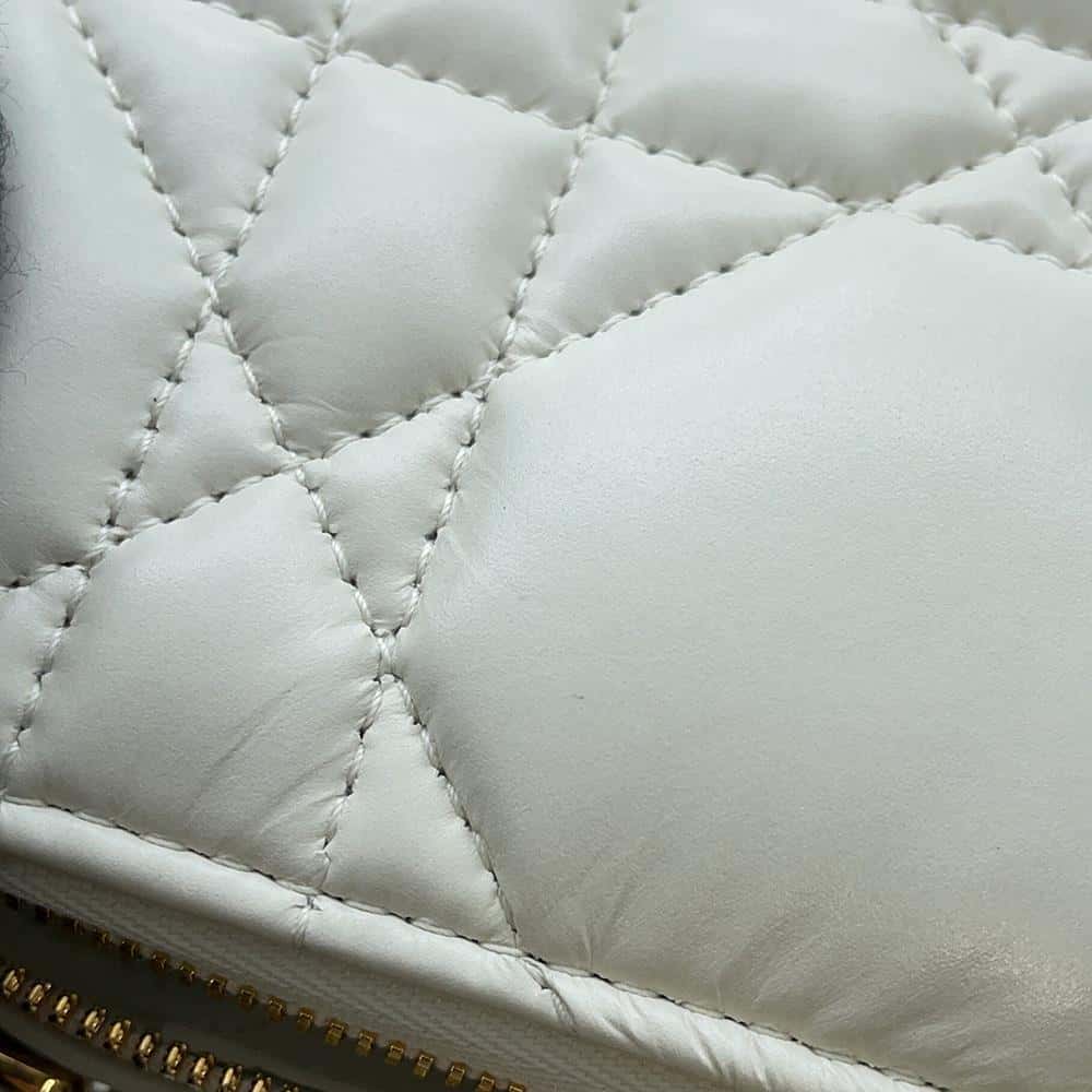 Dior Box Bag Caro WhiteS5140UNGX_M900 Calf Leather