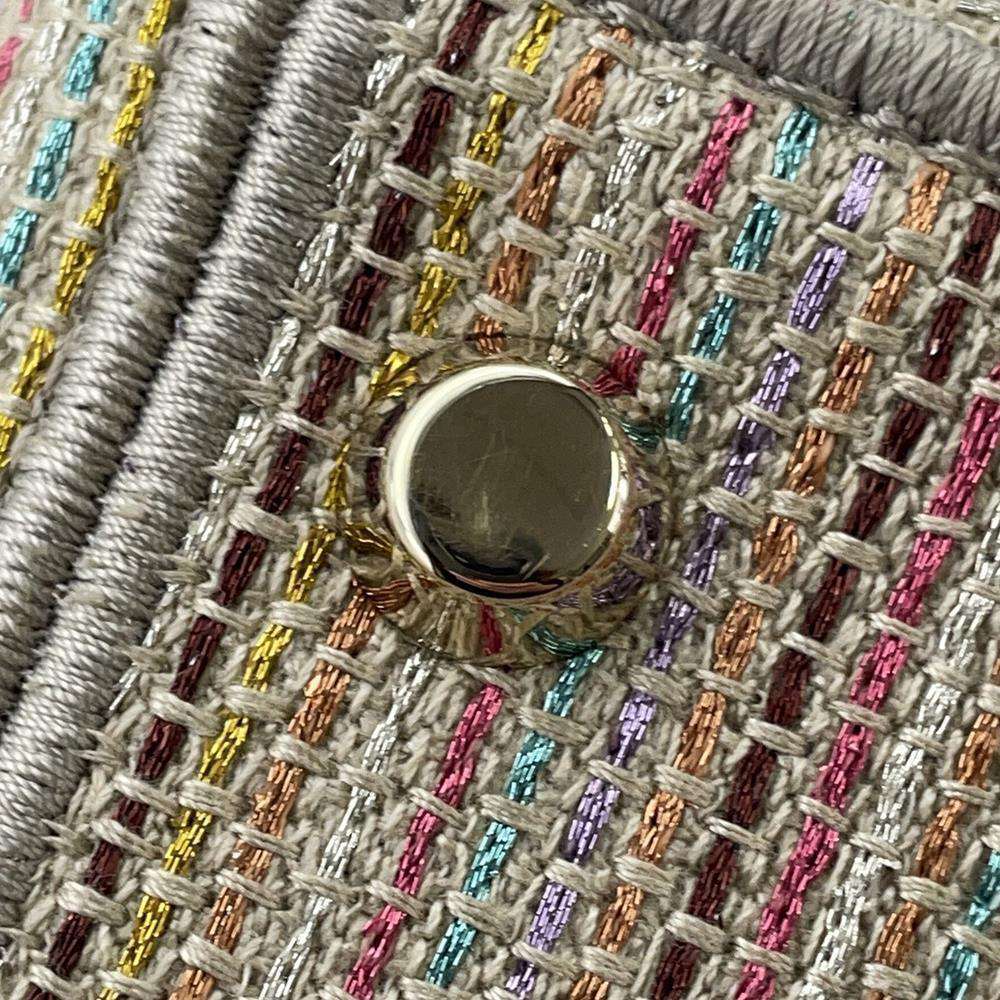 Dior Lady Delight Beige/Multicolor Canvas Size Medium