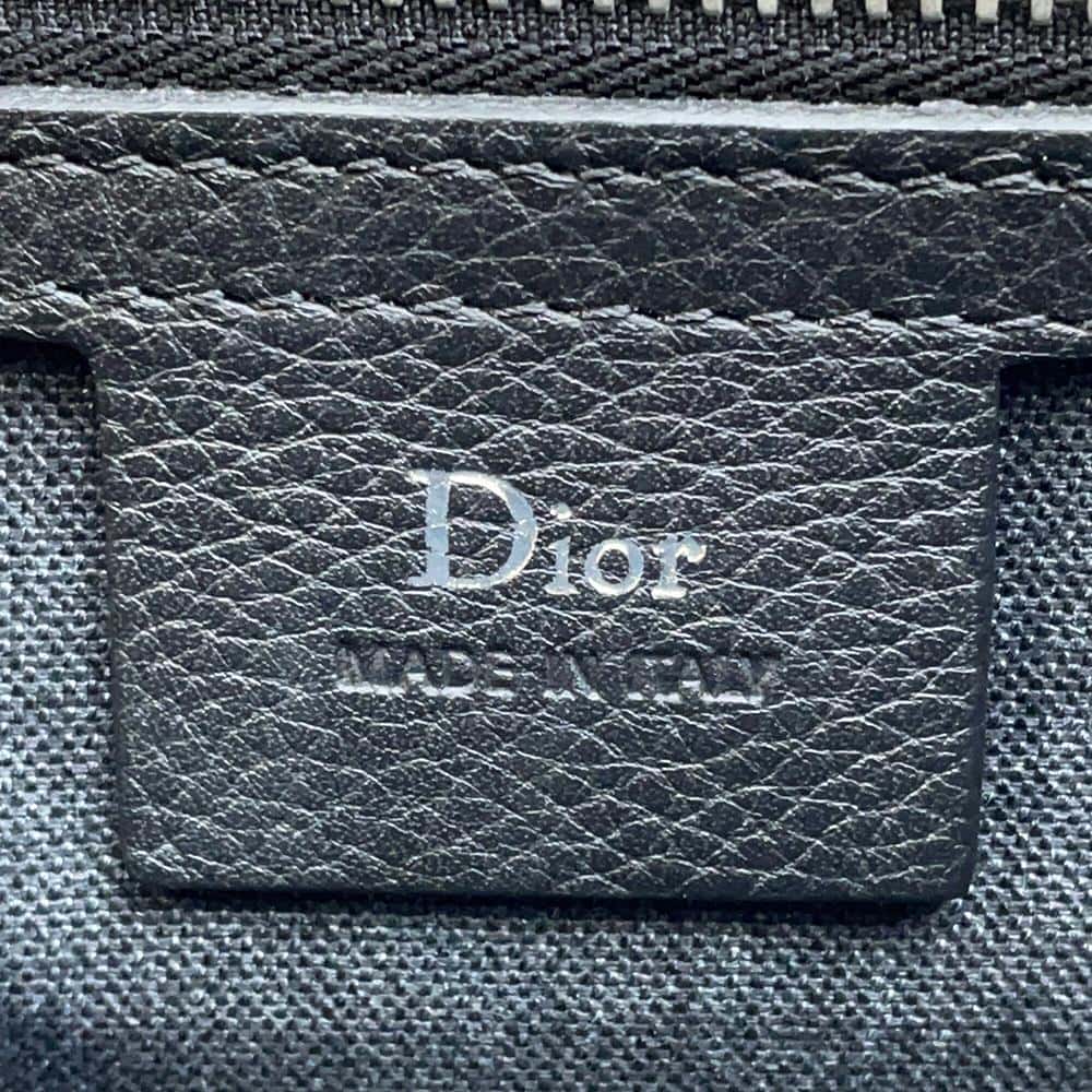 Dior Dior Homme Clutch Bag Navy/Black Leather