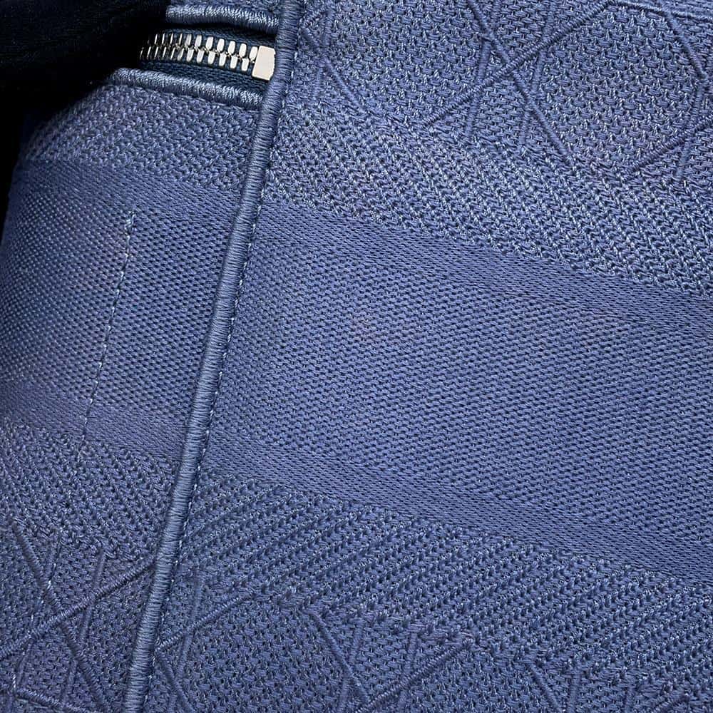 Dior Cannage Vanity Bag Light Blue Canvas