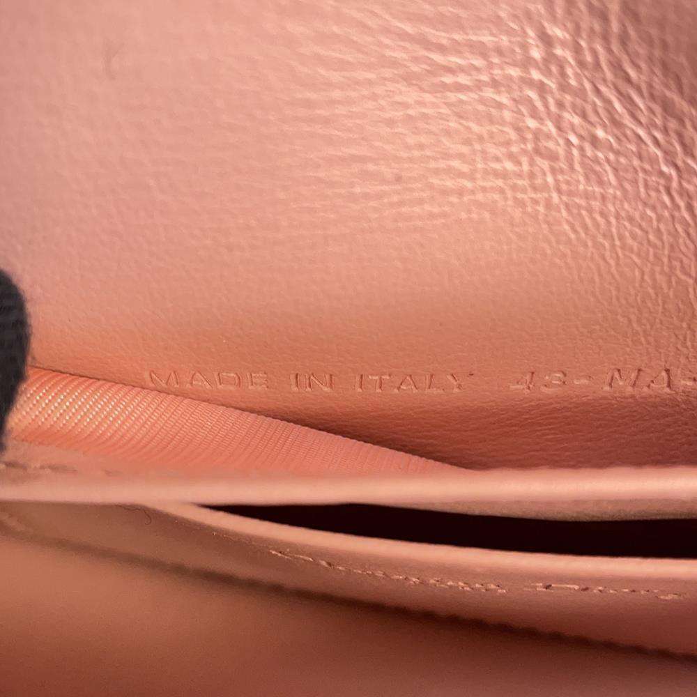 Dior Cannage ChainPouch Pink Patent Leather