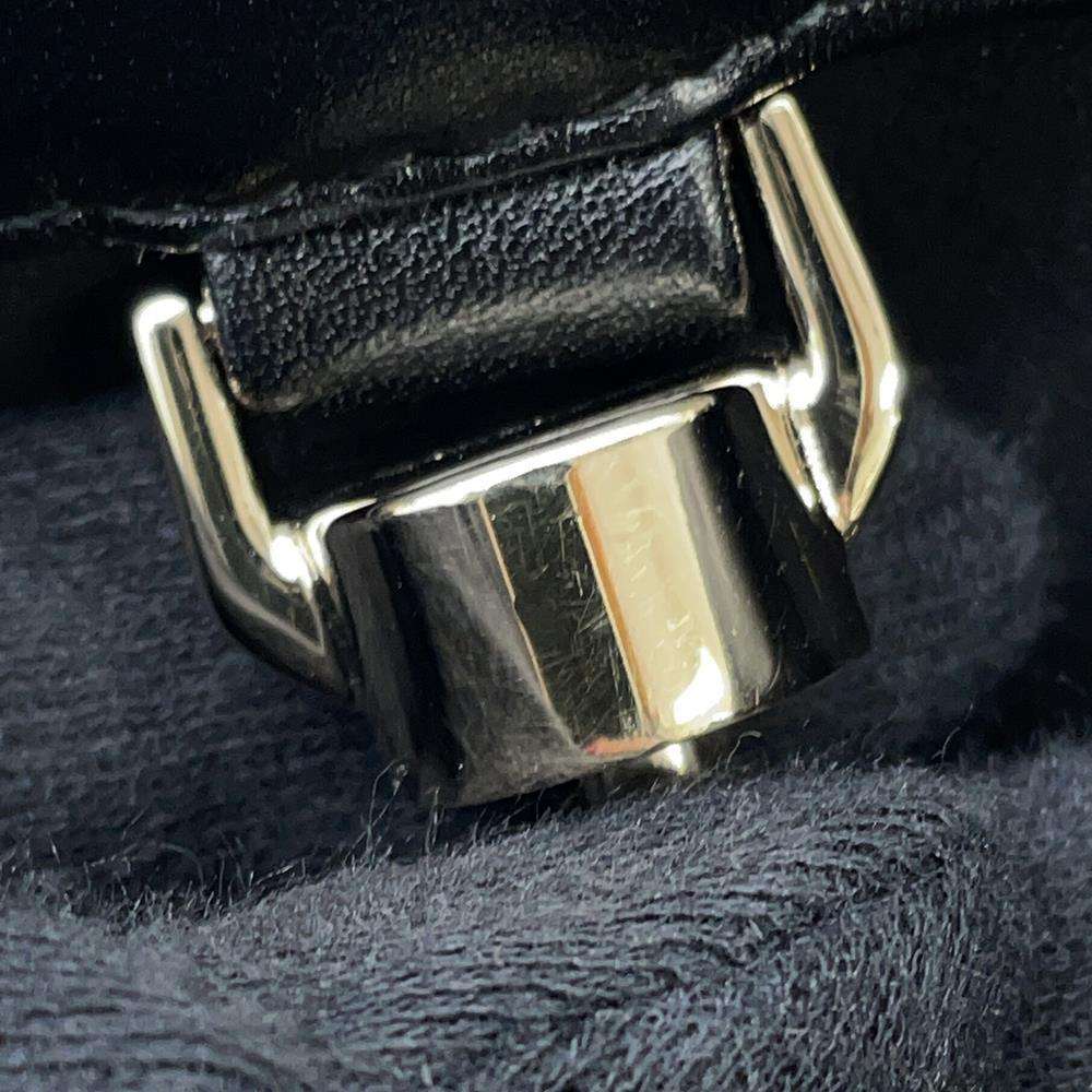 Dior ArchiCannage Essential ChainTote Bag Black Leather Size Small