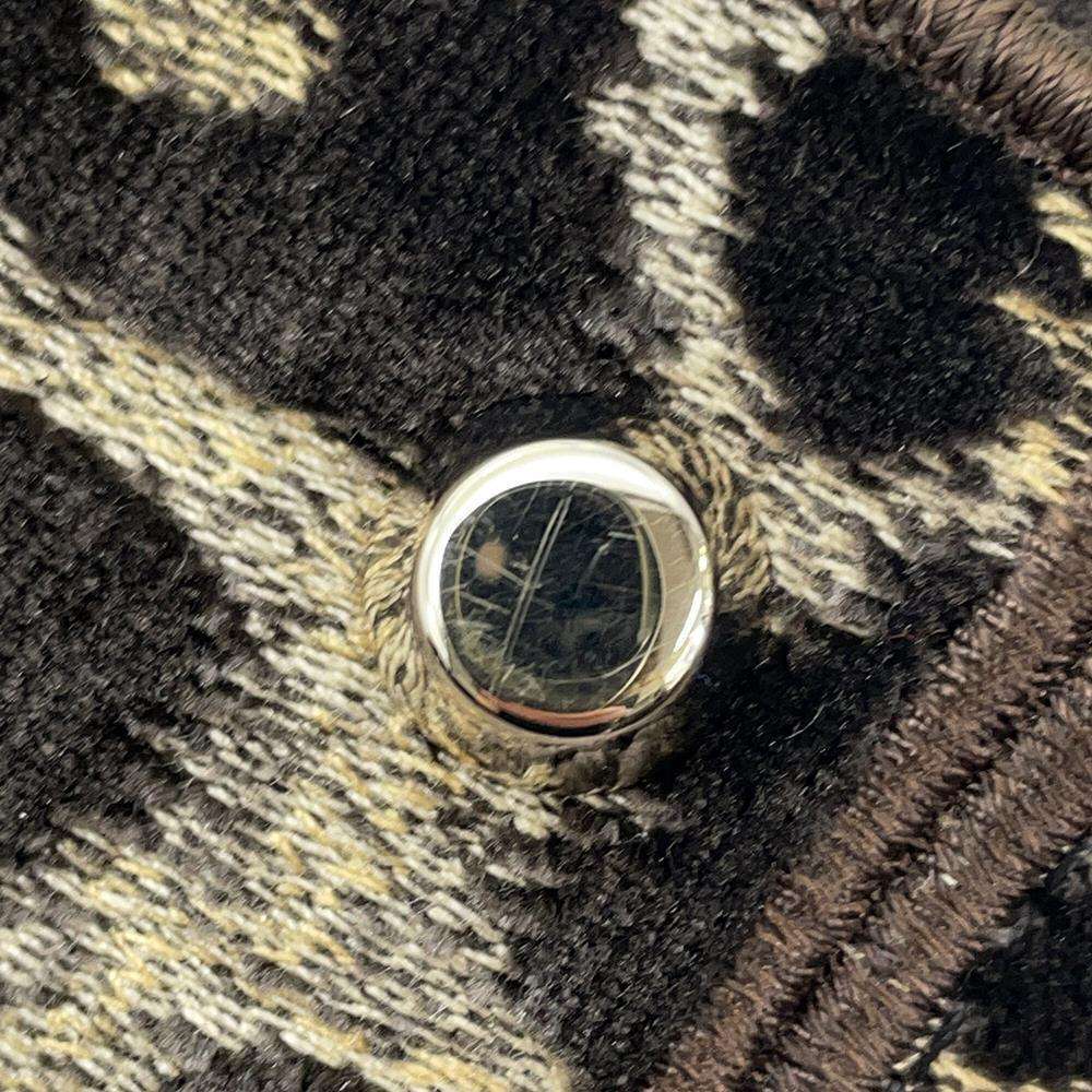 Dior Lady Dee Light Leopard Brown/Red/Yellow Velour Size Medium