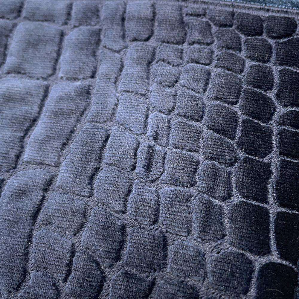 Dior Book tote Navy/RedM1286ZTGU Velvet Size Large