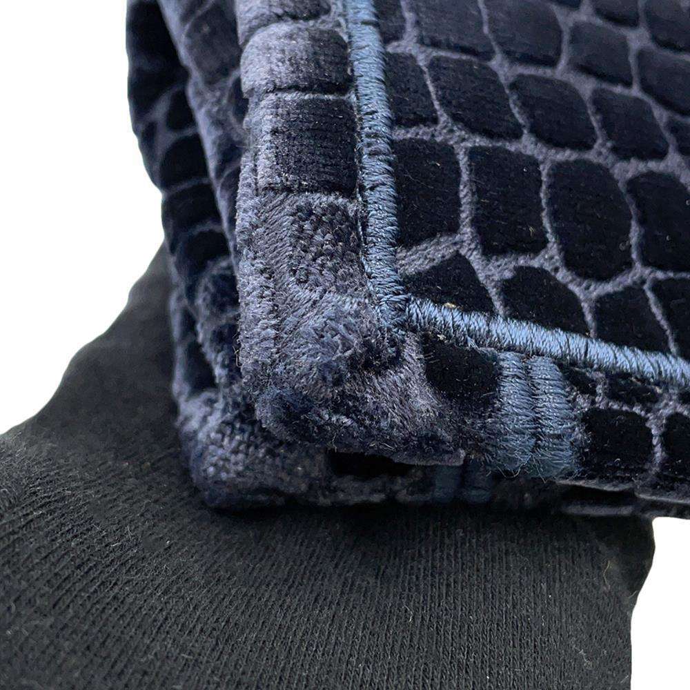 Dior Book tote Navy/RedM1286ZTGU Velvet Size Large