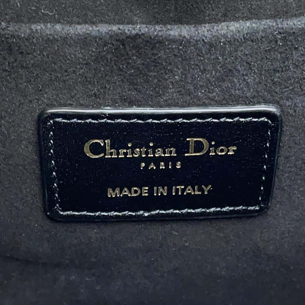 Dior Tote Bag Essential Archi Cannage BlackM8721OZVJ Leather