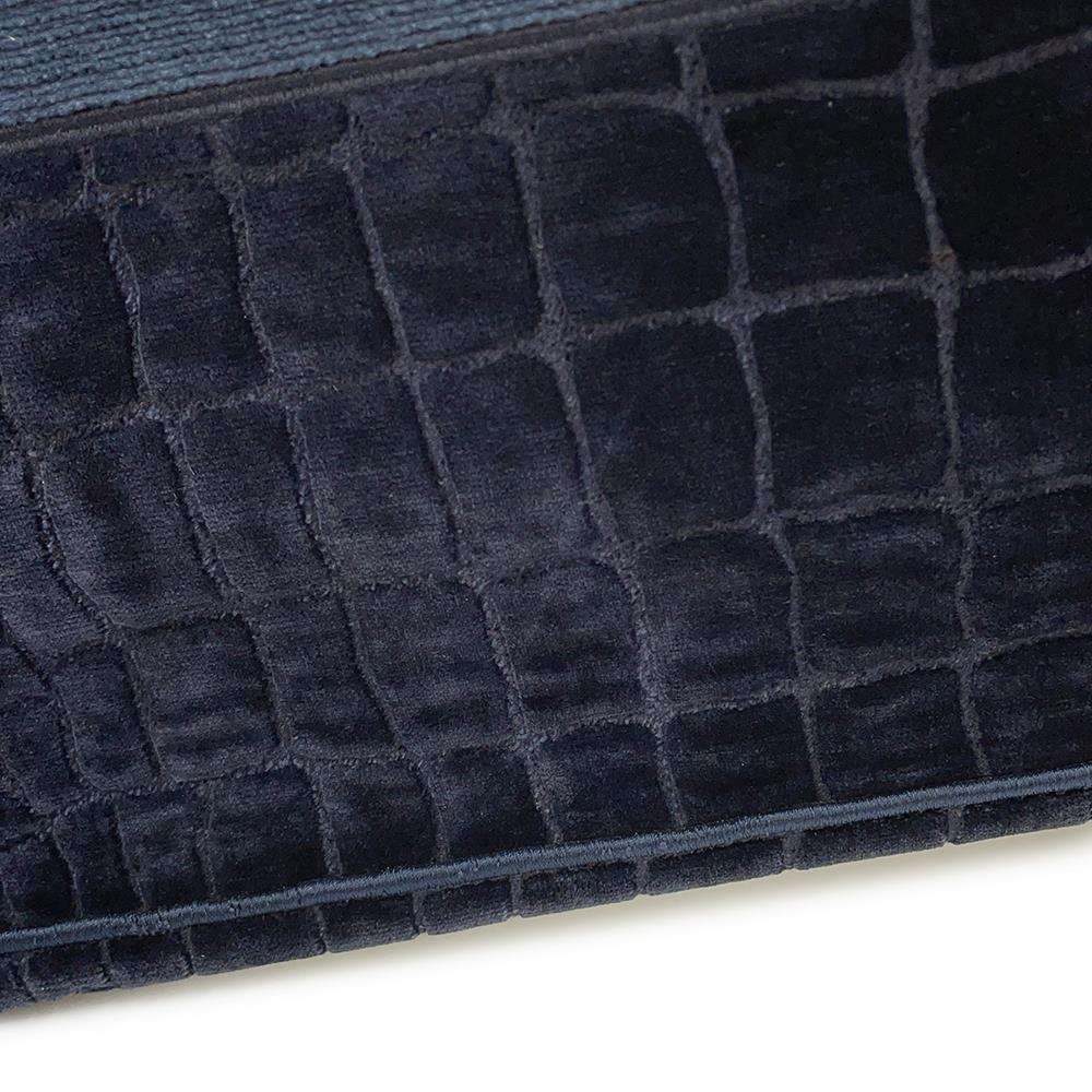 Dior Book tote Navy/RedM1286ZTGU Velvet Size Large