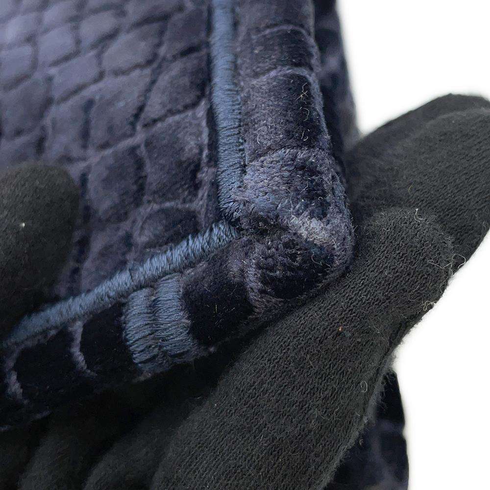 Dior Book tote Navy/RedM1286ZTGU Velvet Size Large